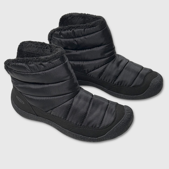 Keen Howser Fold Down Boots - NEW Womens Size 9 Black - #48605-CL2 - Picture 1 of 6